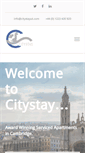 Mobile Screenshot of citystayuk.com